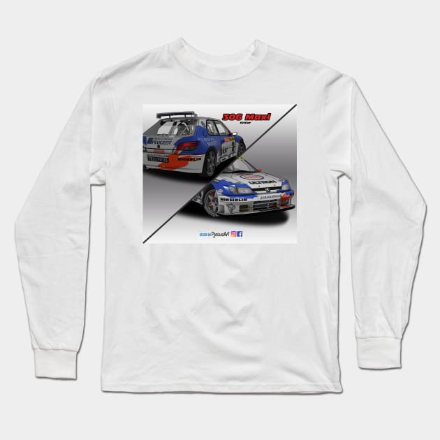 306 Maxi KitCar 16 Long Sleeve T-Shirt by PjesusArt